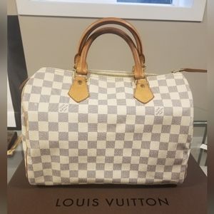 ❌‼️SOLD‼️❌ - 💯Authentic LV Speedy 30 - Damier Azur